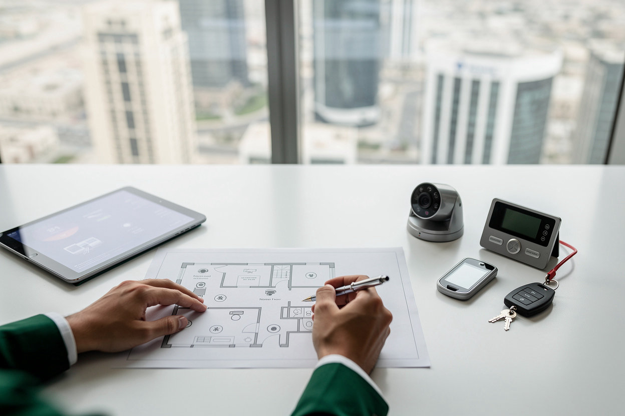 Qsoft Security Services professional team ready to assess your Doha property security needs